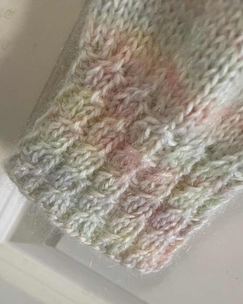 Sweater with a twist